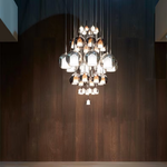 Moderne Pendelleuchte aus Glas - CelestialGlow Licht