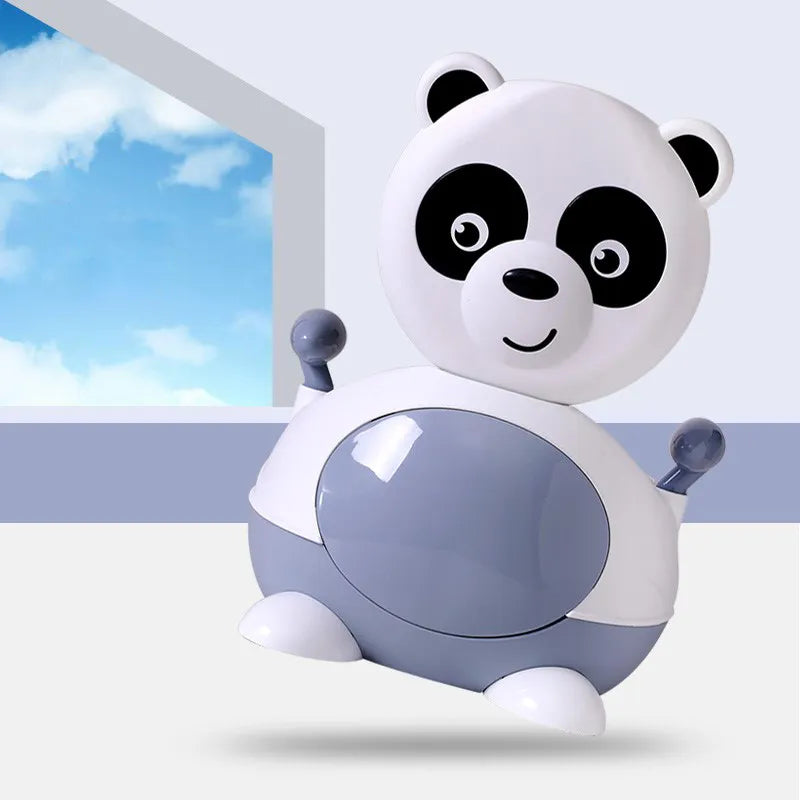Panda-Design Baby Potty - Soft Baby Potty with PU Seat