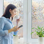 Fensterfolien zur Sichtschutzgestaltung – Regenbogen-Effekt mit UV-Schutz