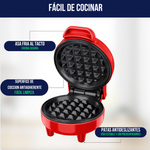 Kompakte Waffelzauber-Maschine für köstliche Snacks