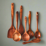 Teak Kitchen Utensil Set – Sustainable Antibacterial Kitchen Tools