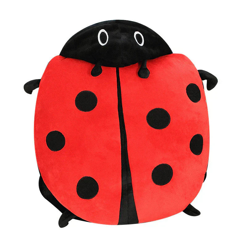 Cuddly Ladybug Cushion Friend for On-the-Go – 60 cm