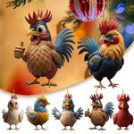 Charmante Huhn-Dekorationsanhänger | Neuheiten
