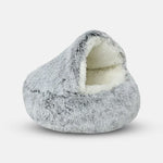 Cozy Pet Cave with Hood - The Perfect Retreat for Dogs and Cats