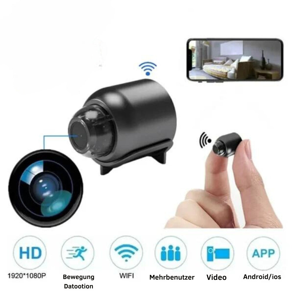 UltraClip – Mini Sicherheitskamera in HD-Qualität
