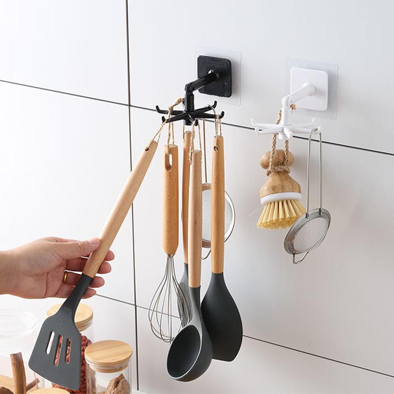 Zusammenklappbarer Haken mit 360° Drehung