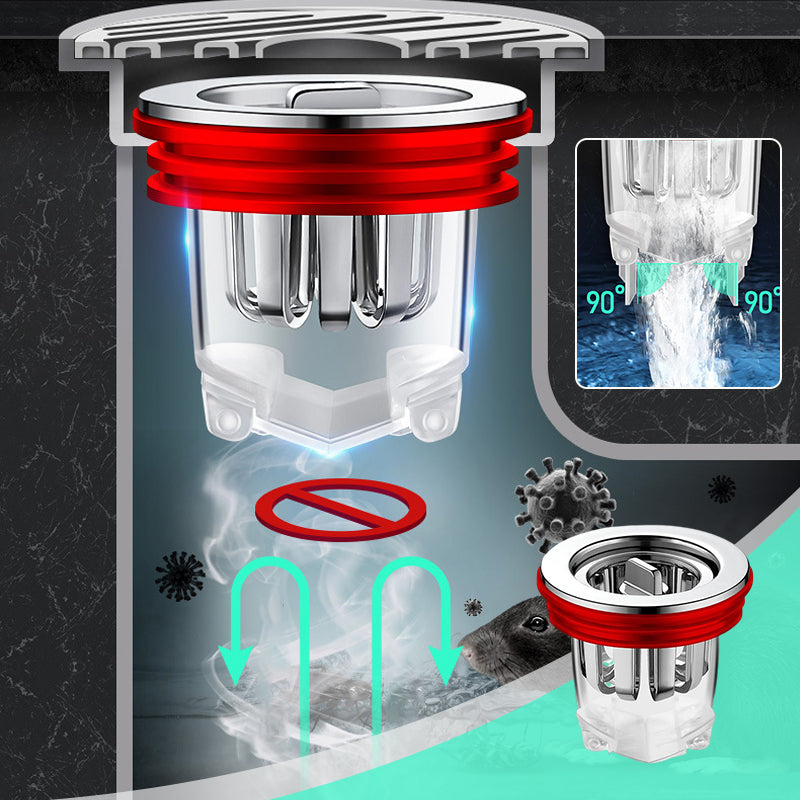 High-Quality Floor Drain with Odor Trap | AquaShield