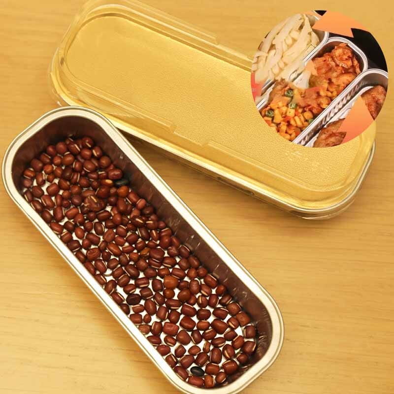 Disposable aluminum foil containers