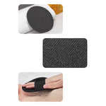 Black silicone bath accessories