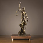 Elegant Statue of Justice – Symbol of Fairness and Order