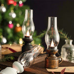 Vintage Oil Lamp with LED Lighting – Electronic