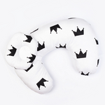 Nursing pillow for mothers with integrated baby head pillow