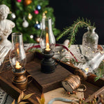 Vintage Oil Lamp with LED Lighting – Electronic
