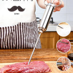 Edelstahl Gewürzinjektor für saftiges Fleisch | GustoSpray