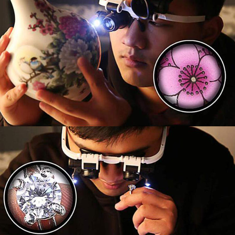 LED Magnifying Glasses for Precise Vision