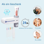 Zahnbürstenhalter mit Desinfektionsfunktion – 2-in-1