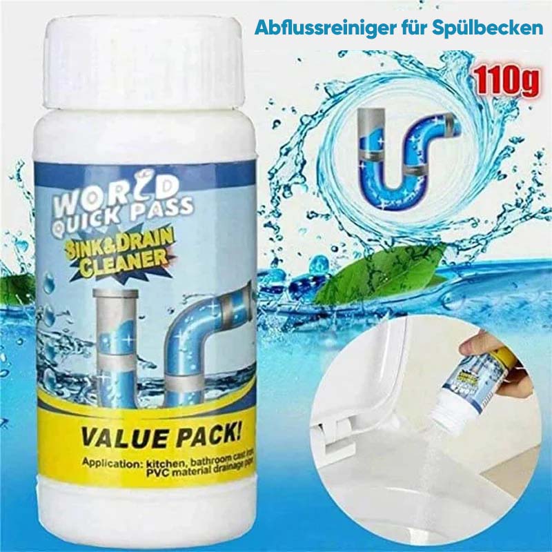 Drain cleaner for clogged pipes
