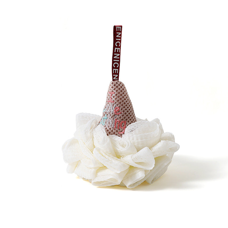 Bath Bomb Sweet Ice Cream Scrub Towel