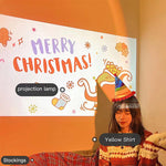 Projector Light for Christmas Atmosphere