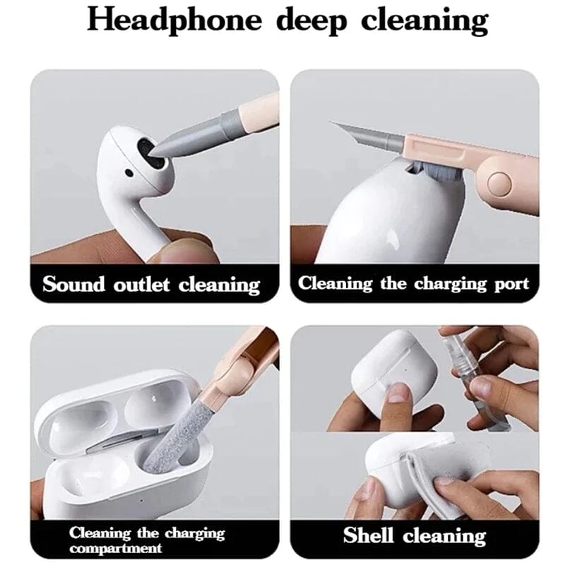Keyboard Cleaning Brush - 2-in-1 Brush and Dust Remover