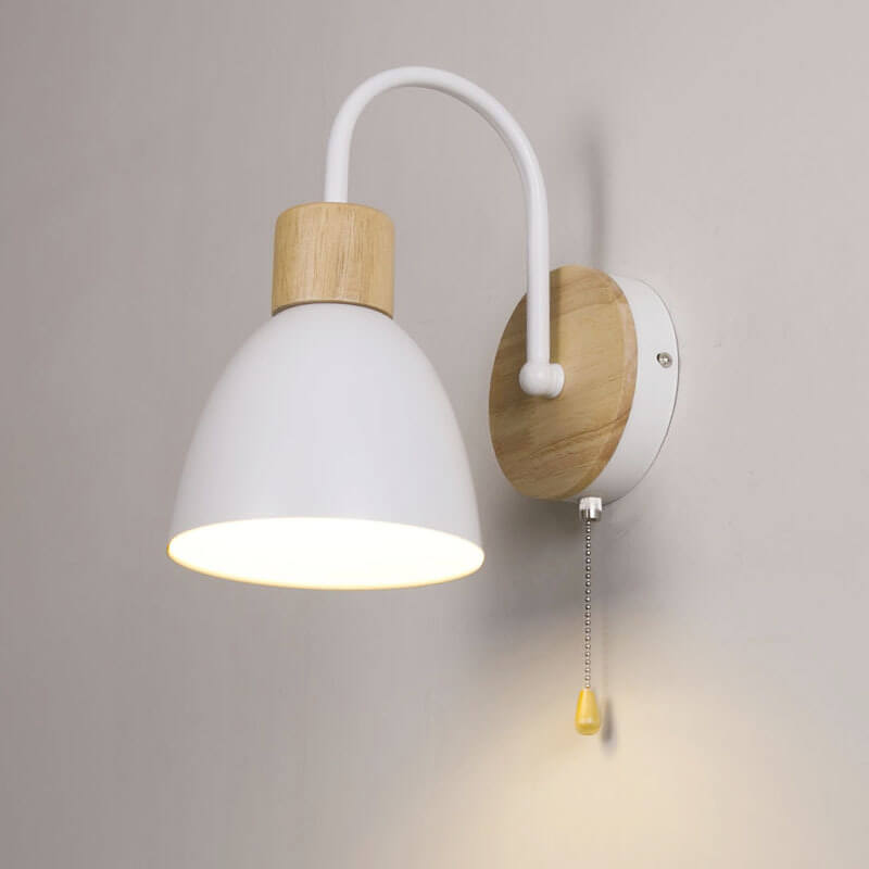 Moderne Wandleuchte mit Reißverschluss-Schalter – Stilvolles Design