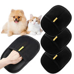 Soft Fur Grooming Glove - 2-in-1 Pet Hair Remover and Massager