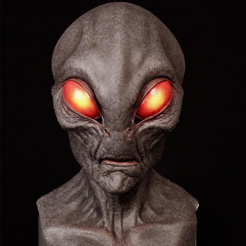Futuristic Alien Mask for Unforgettable Halloween Costumes