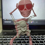3D Totenkopf Spielzeug zum Tanzen und Schwingen