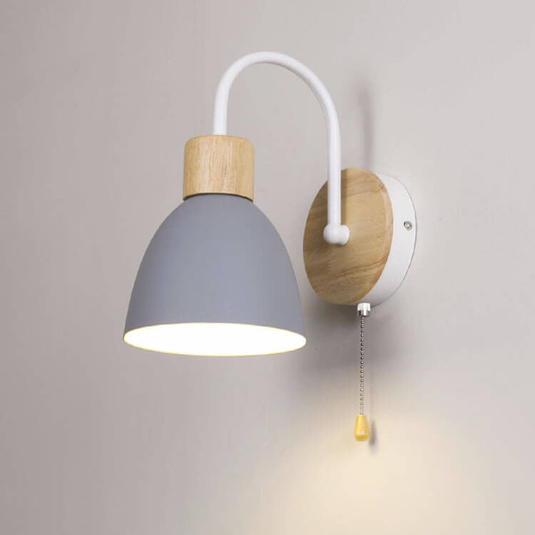 Moderne Wandleuchte mit Reißverschluss-Schalter – Stilvolles Design