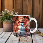 3D Schneemann Tasse