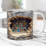 Kreativer 3D Becher für Bücherfreunde | Buchzauber