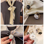 Eleganter Schalverschluss mit Glanz und Stil
