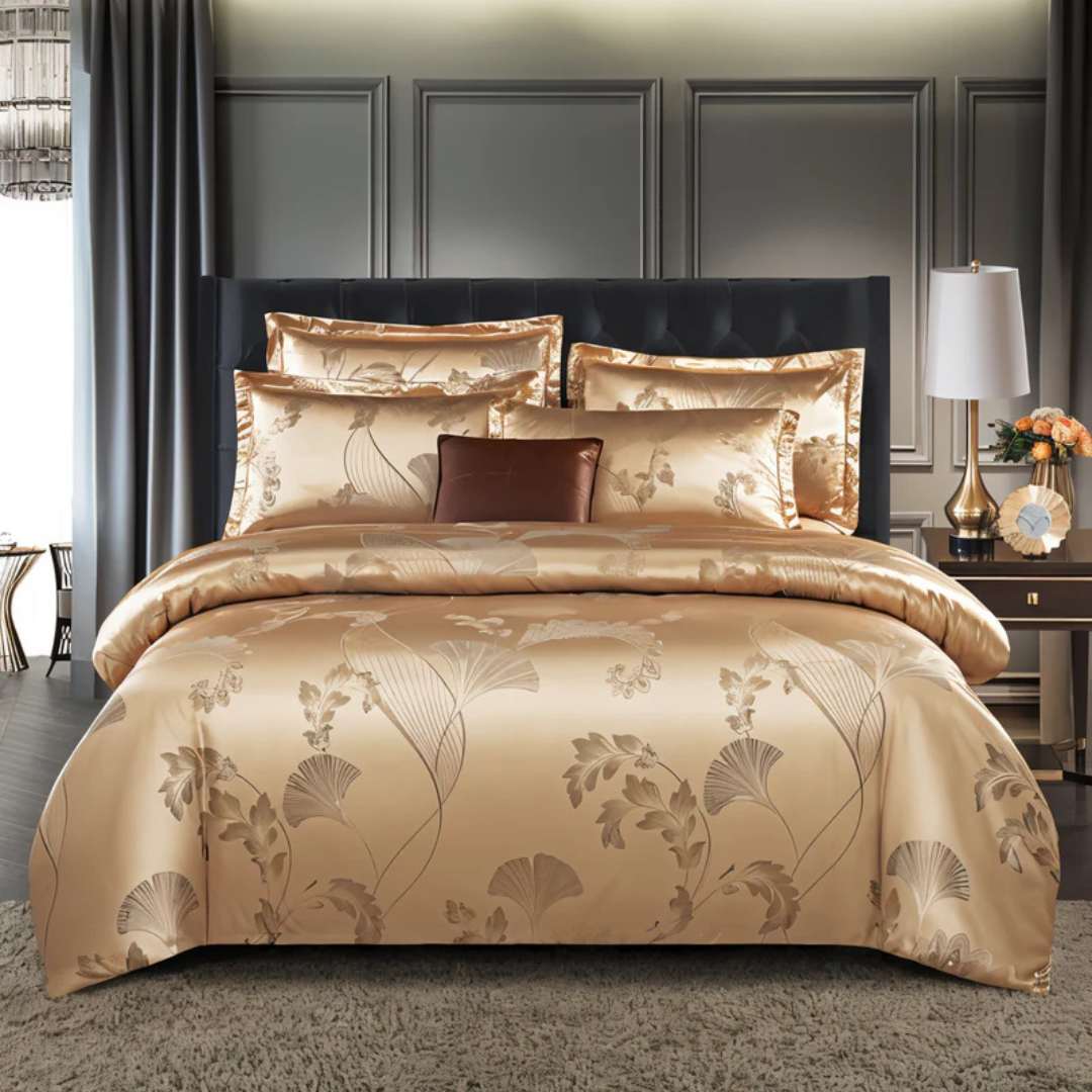 Luxuriöse Satin Bettdecke – Stil und Komfort für Ihr Schlafzimmer