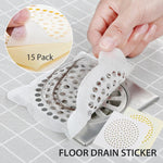 Disposable Filter Stickers for Floor Drains