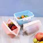 Collapsible Silicone Food Storage Container