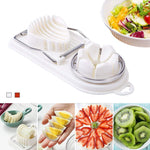 Egg slicers and wedges