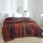 Boho Tassel Blanket for a Cozy Home