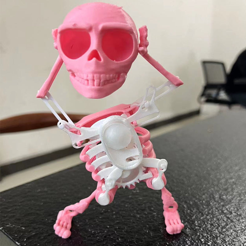 Lively 3D Skull Toy for vibrant moments