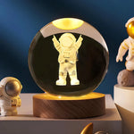3D-Engraved Crystal Sphere - AstralGlow