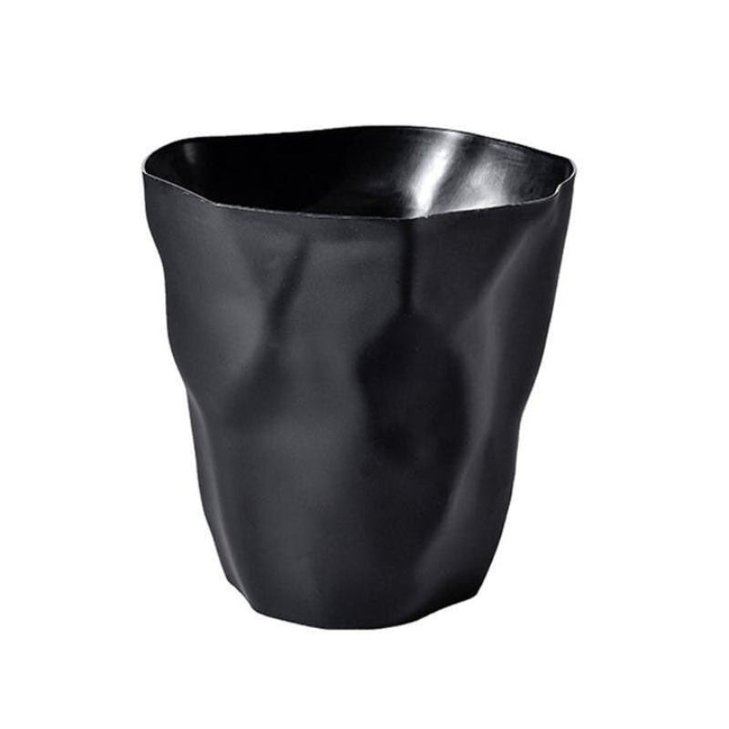 Elegant waste paper bin in modern paper design