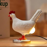Hübsche Hühnerlampe – Lustige Tischdeko mit Behaglichem Licht