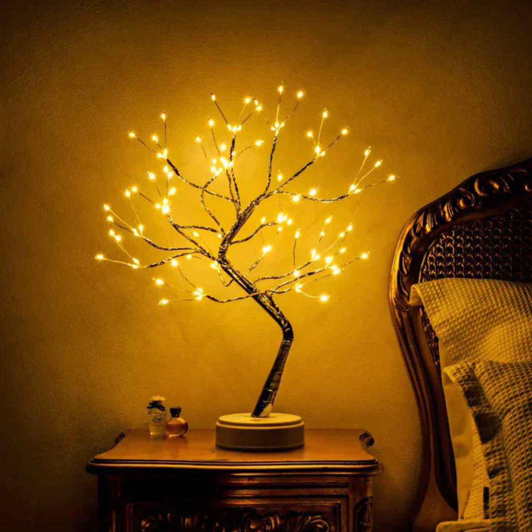 Luminara - Elegante Tischlampe mit 108 LED-Leuchten