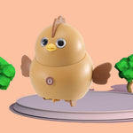 Children's toy with wobbly chicks