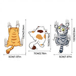 Cute Cat Comic Car Stickers