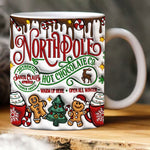 3D Lebkuchenmann Keramiktasse für Weihnachten