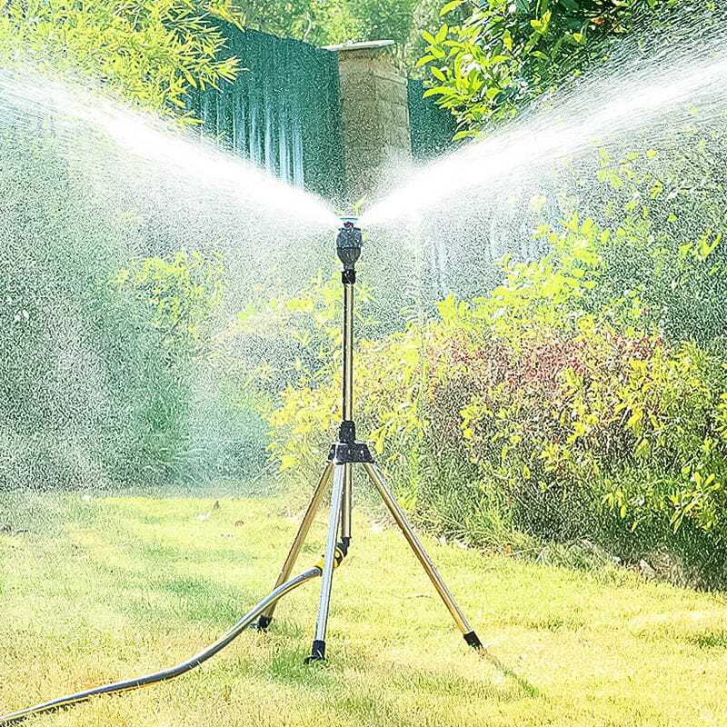 Tripod with rotation compensation
