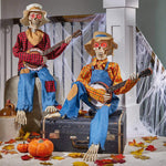 Funny Duel with Lively Banjo Skeletons