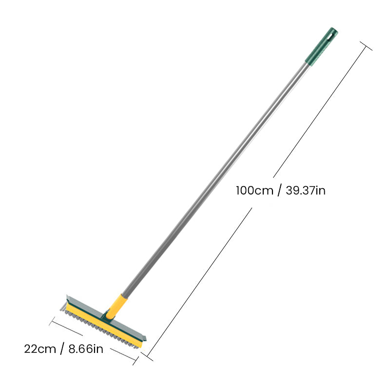 2-in-1 Floor Cleaning Brush with Scrubber