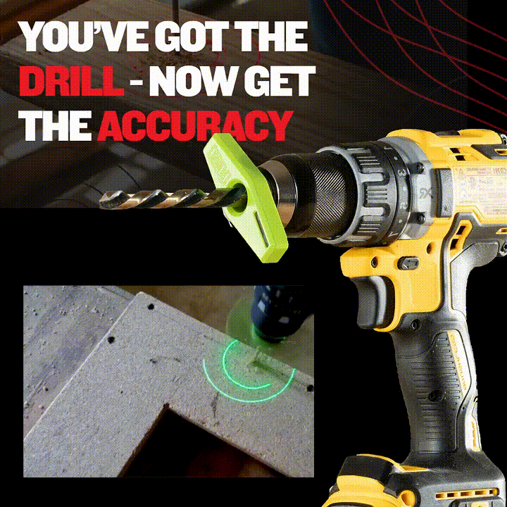 Precision Drill Guide: Effortless and Straight Drilling Every Time!