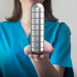 Waterproof Aluminum Pill Organizer with 7 Compartments – MediSafe Weekly Box